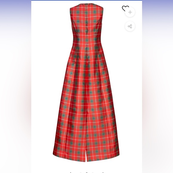 Molly Moorkamp Tartan Amy Dress XS S 0 2 *No size tag please check measurements - Picture 3 of 8